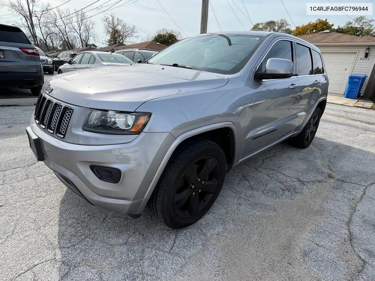 2015 Jeep Grand Cherokee Laredo VIN: 1C4RJFAG8FC796944 Lot: 79581794