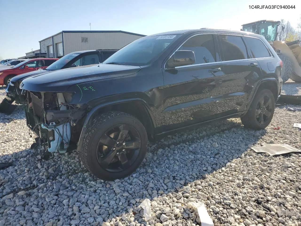 2015 Jeep Grand Cherokee Laredo VIN: 1C4RJFAG3FC940044 Lot: 79707734