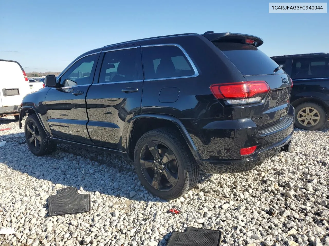 2015 Jeep Grand Cherokee Laredo VIN: 1C4RJFAG3FC940044 Lot: 79707734