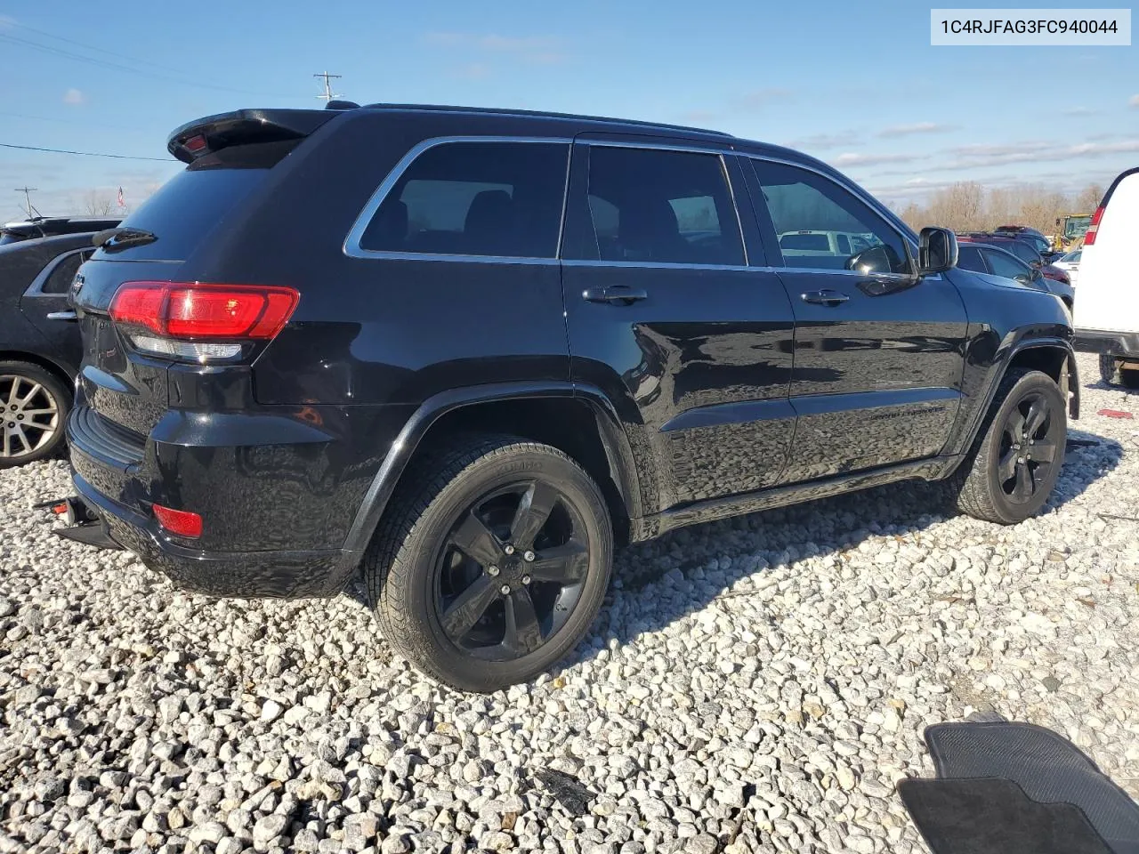 2015 Jeep Grand Cherokee Laredo VIN: 1C4RJFAG3FC940044 Lot: 79707734