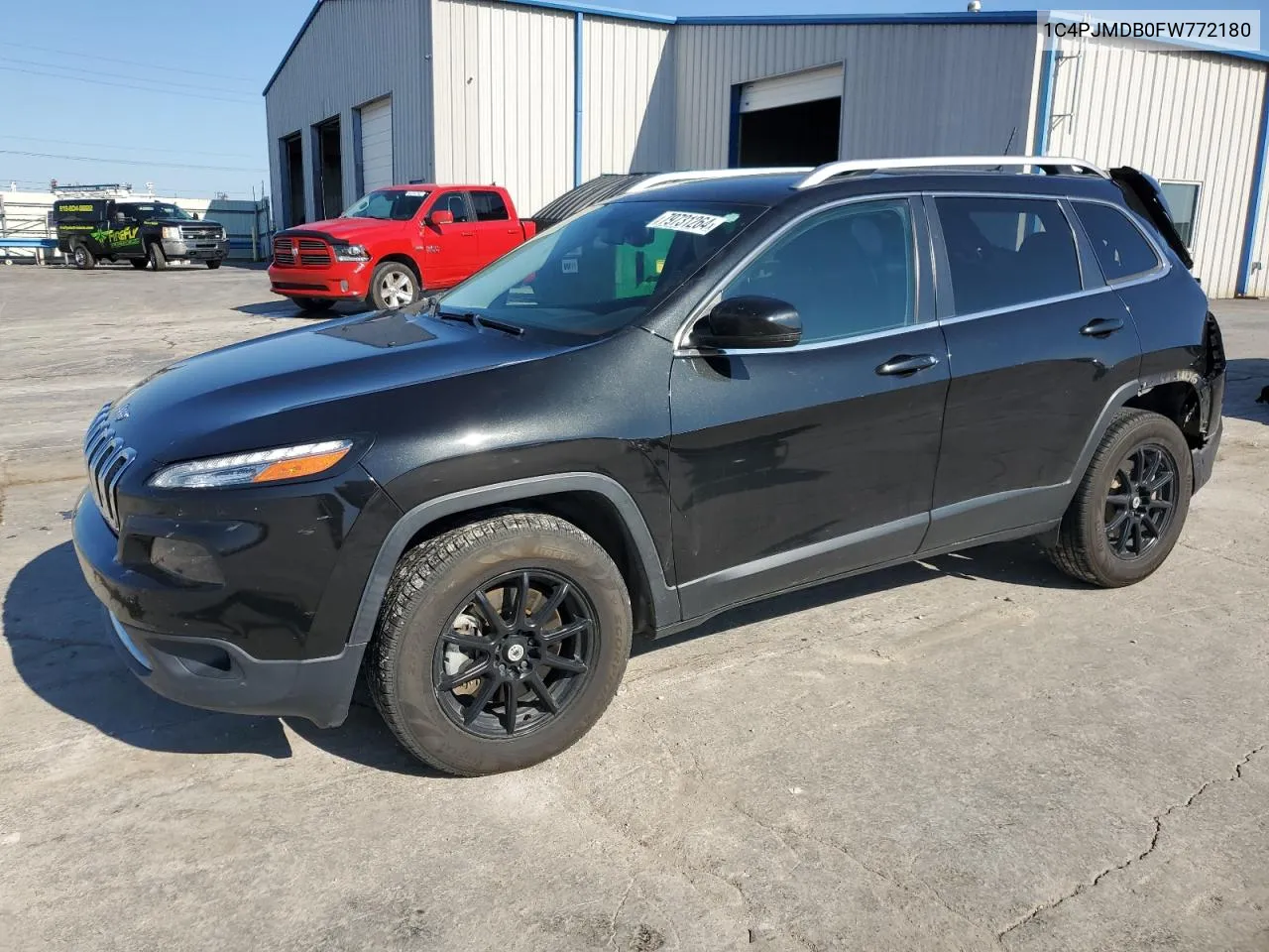 2015 Jeep Cherokee Limited VIN: 1C4PJMDB0FW772180 Lot: 79731264