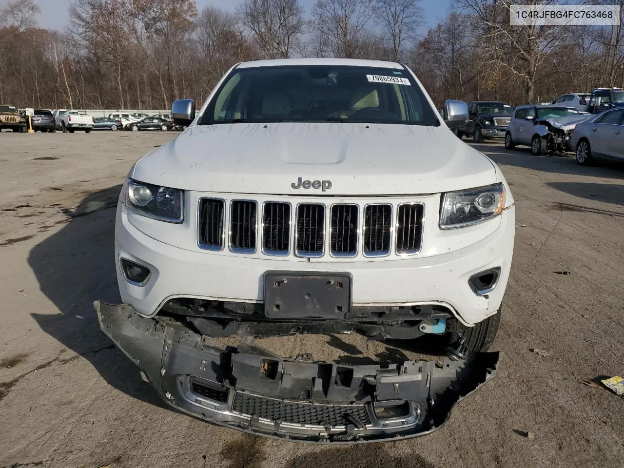 2015 Jeep Grand Cherokee Limited VIN: 1C4RJFBG4FC763468 Lot: 79865934