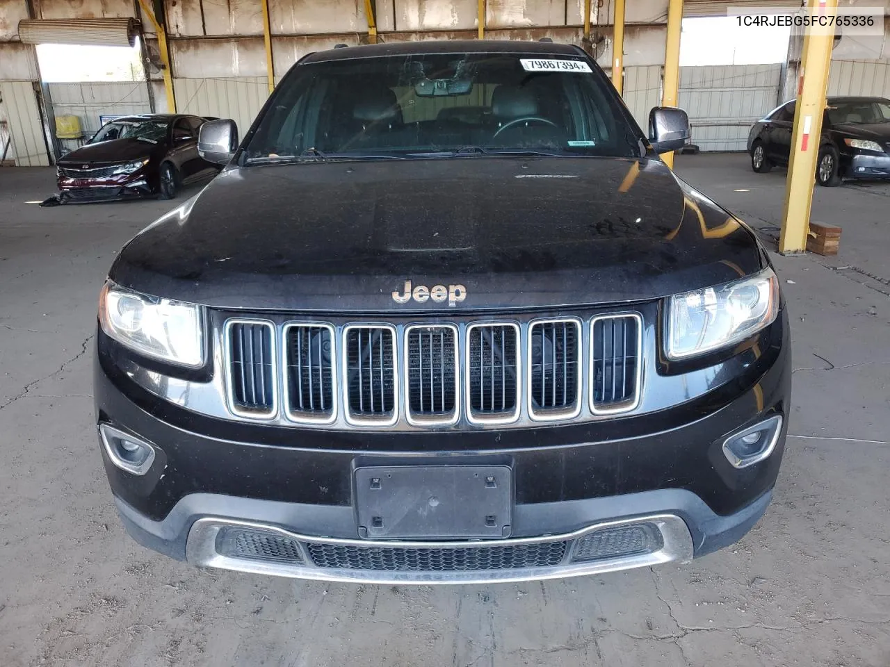 2015 Jeep Grand Cherokee Limited VIN: 1C4RJEBG5FC765336 Lot: 79867394