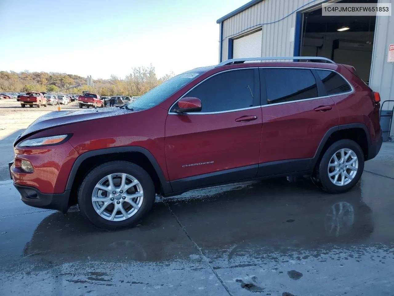 2015 Jeep Cherokee Latitude VIN: 1C4PJMCBXFW651853 Lot: 79901594