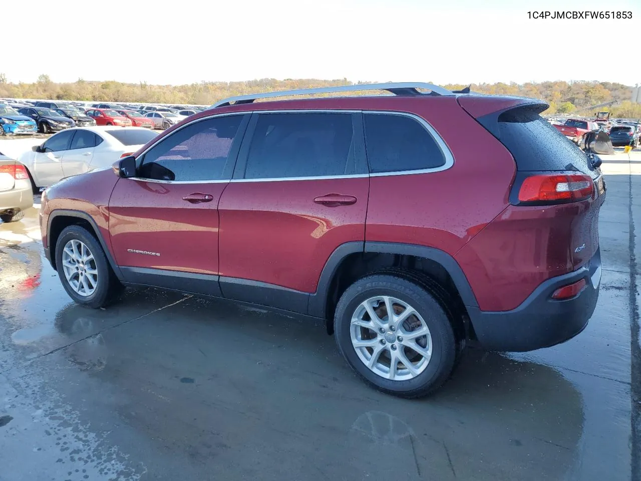 2015 Jeep Cherokee Latitude VIN: 1C4PJMCBXFW651853 Lot: 79901594