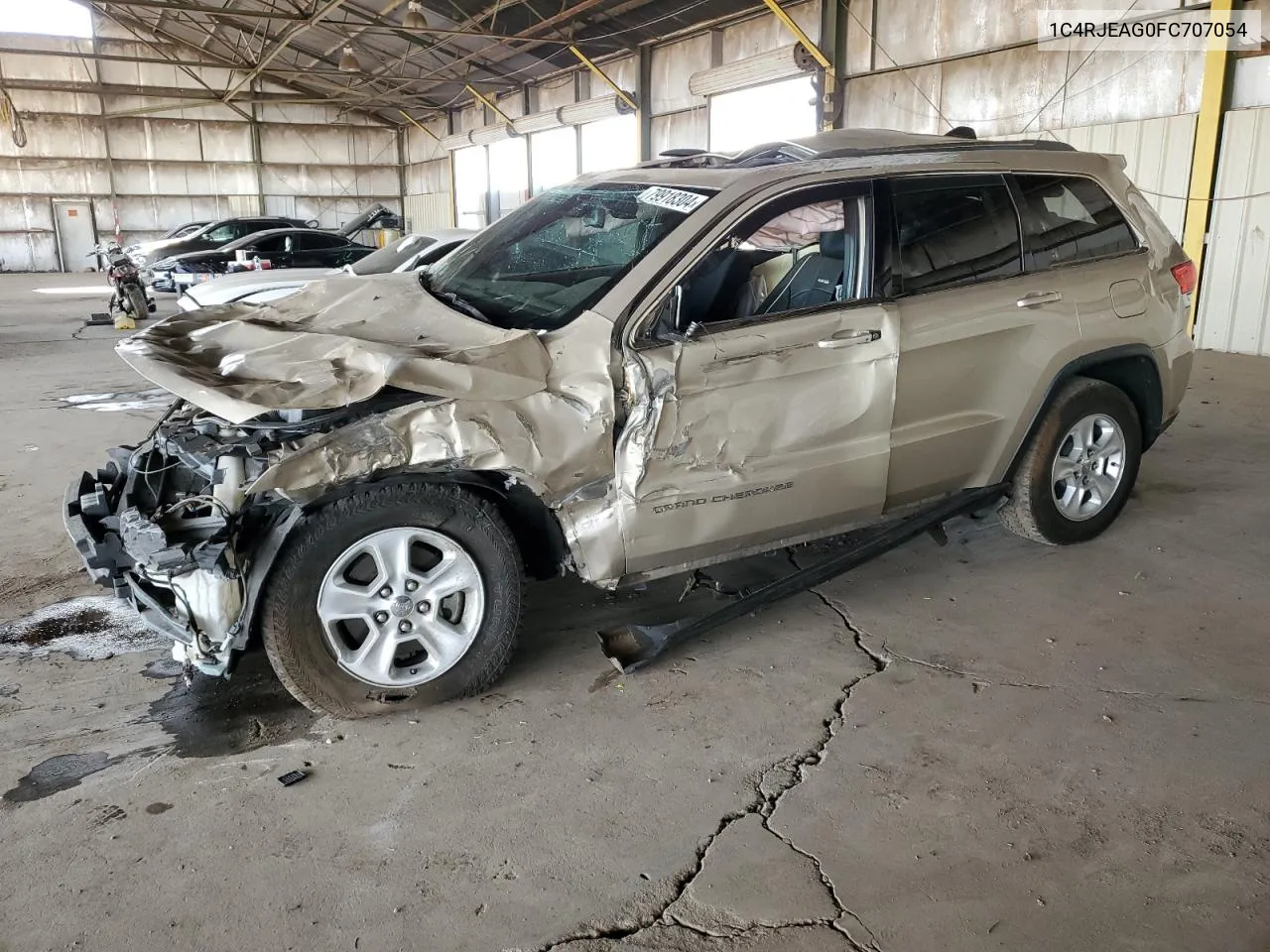 2015 Jeep Grand Cherokee Laredo VIN: 1C4RJEAG0FC707054 Lot: 79918304