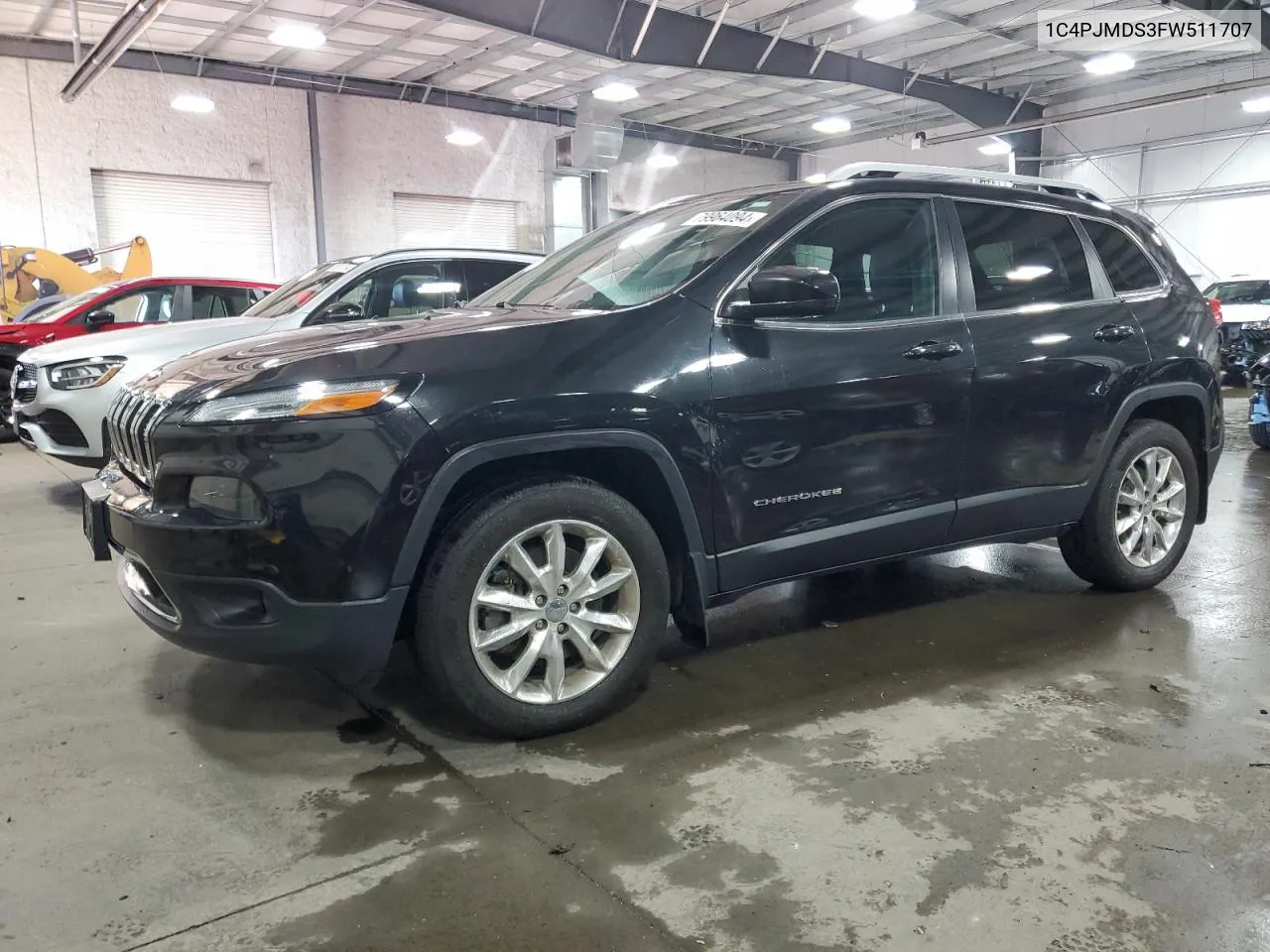 2015 Jeep Cherokee Limited VIN: 1C4PJMDS3FW511707 Lot: 79964094