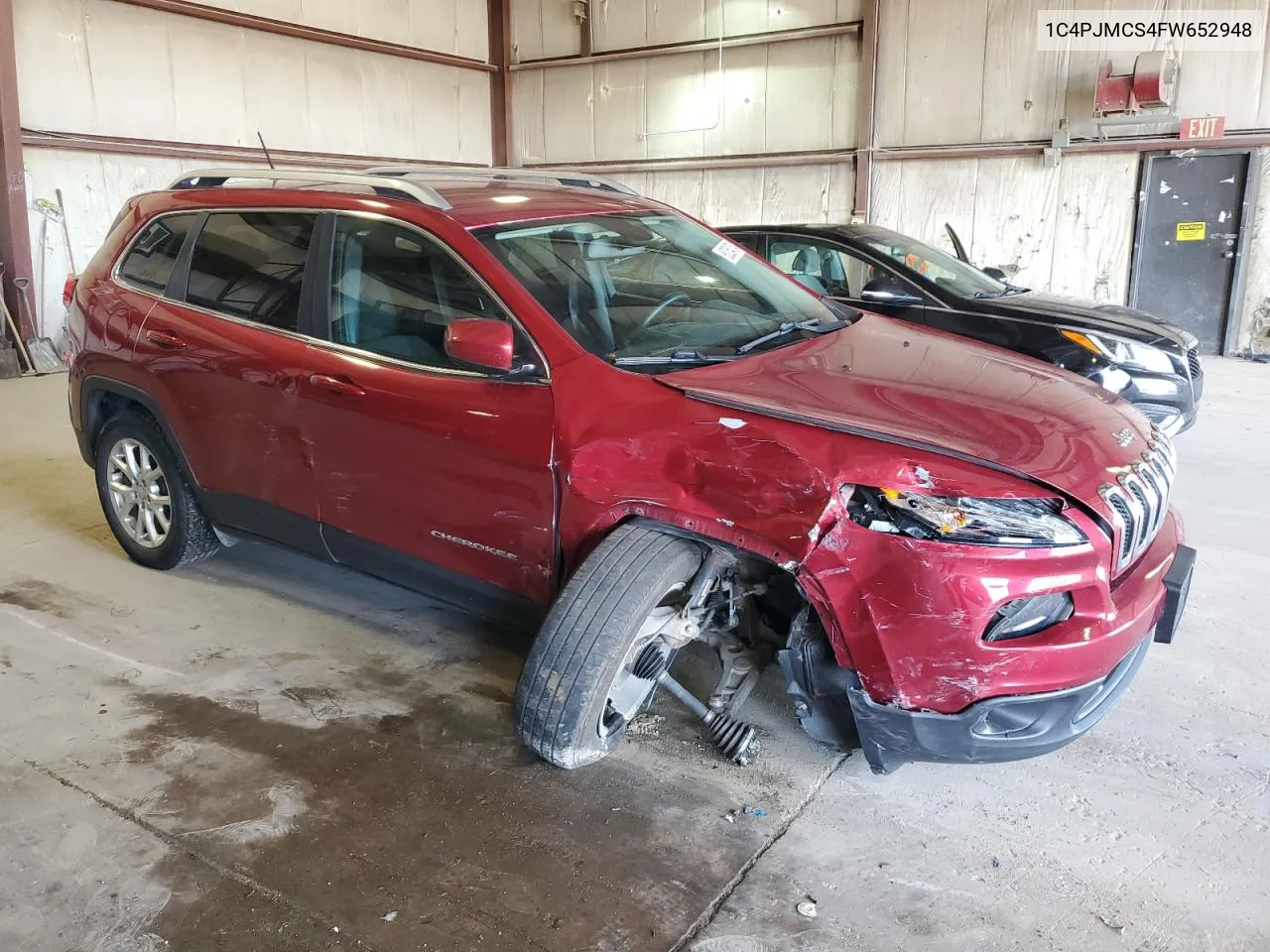 2015 Jeep Cherokee Latitude VIN: 1C4PJMCS4FW652948 Lot: 80054754