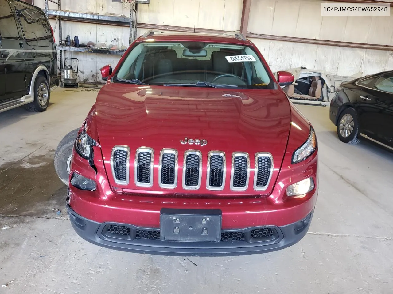 2015 Jeep Cherokee Latitude VIN: 1C4PJMCS4FW652948 Lot: 80054754