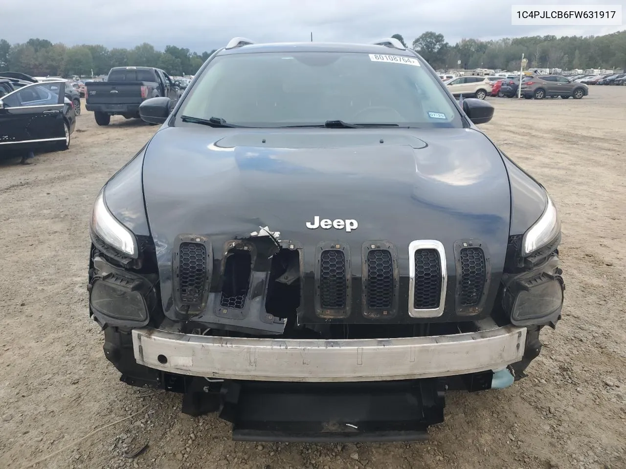 1C4PJLCB6FW631917 2015 Jeep Cherokee Latitude