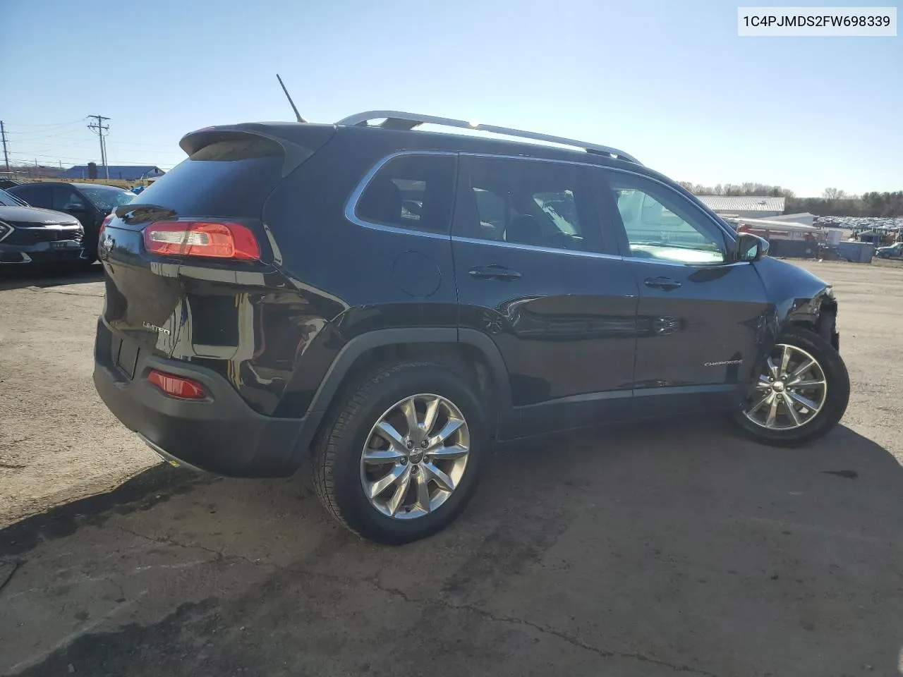 1C4PJMDS2FW698339 2015 Jeep Cherokee Limited