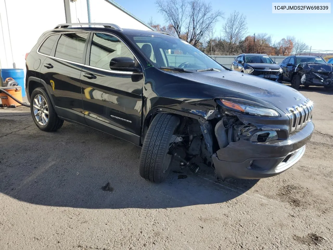 1C4PJMDS2FW698339 2015 Jeep Cherokee Limited