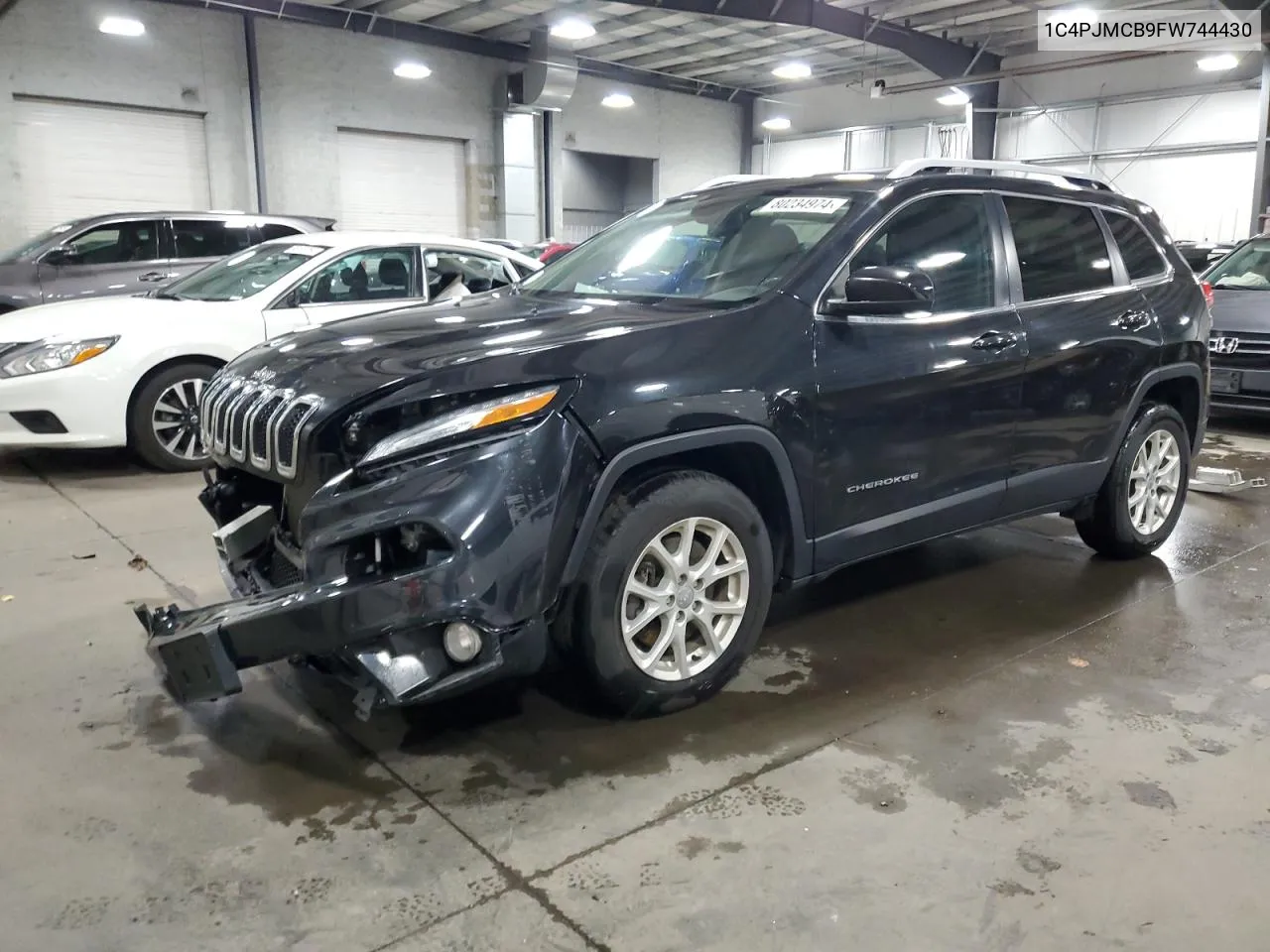 2015 Jeep Cherokee Latitude VIN: 1C4PJMCB9FW744430 Lot: 80234974