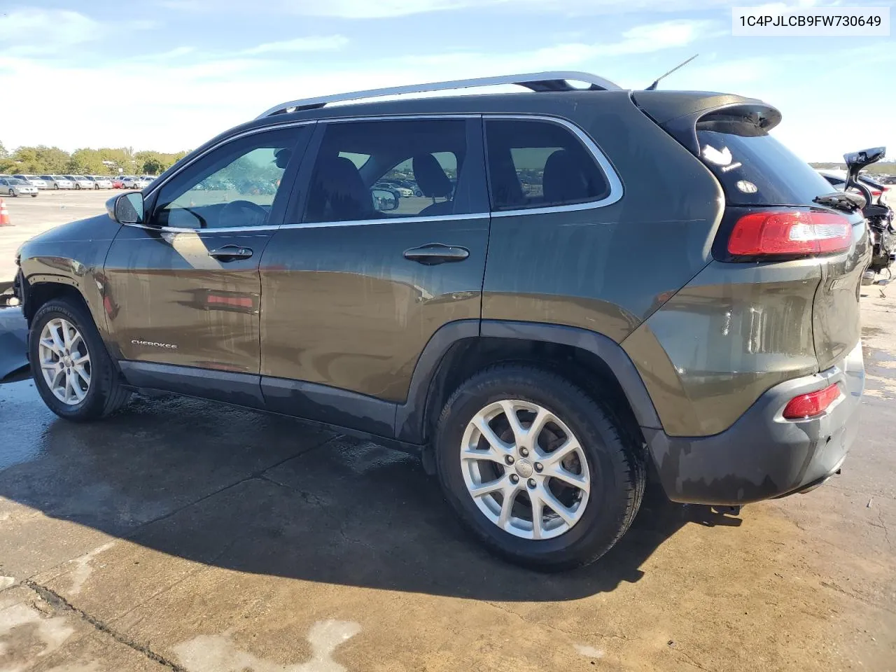 2015 Jeep Cherokee Latitude VIN: 1C4PJLCB9FW730649 Lot: 80299614