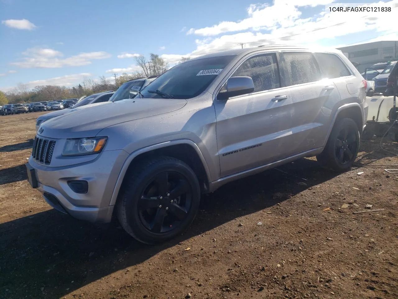 2015 Jeep Grand Cherokee Laredo VIN: 1C4RJFAGXFC121838 Lot: 80368064