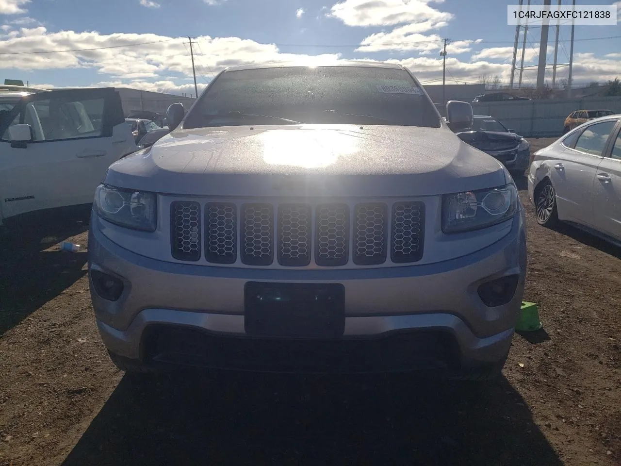 2015 Jeep Grand Cherokee Laredo VIN: 1C4RJFAGXFC121838 Lot: 80368064