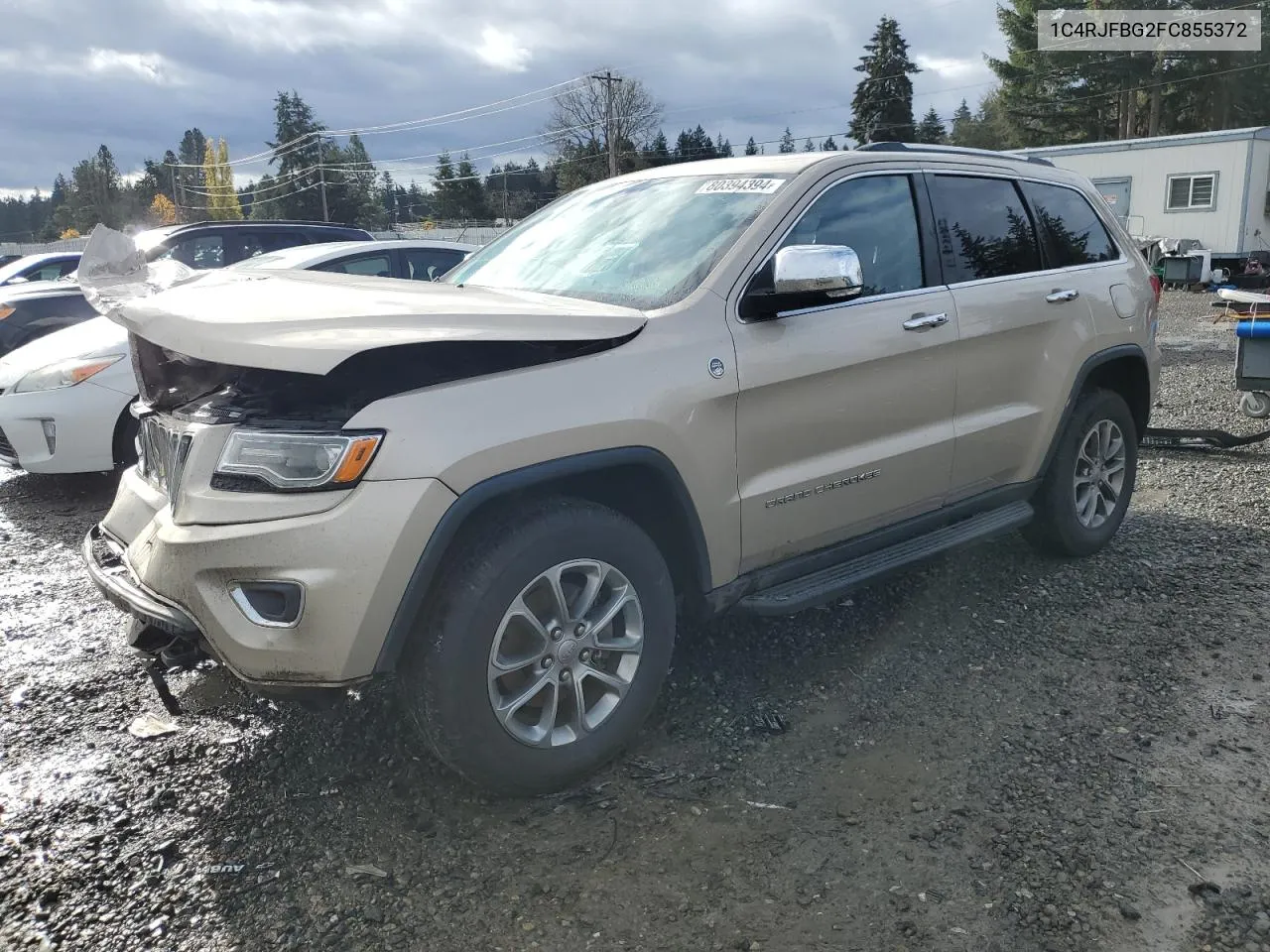 2015 Jeep Grand Cherokee Limited VIN: 1C4RJFBG2FC855372 Lot: 80394394