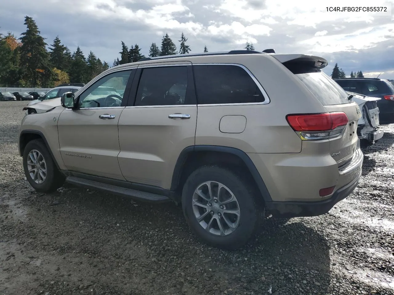 2015 Jeep Grand Cherokee Limited VIN: 1C4RJFBG2FC855372 Lot: 80394394