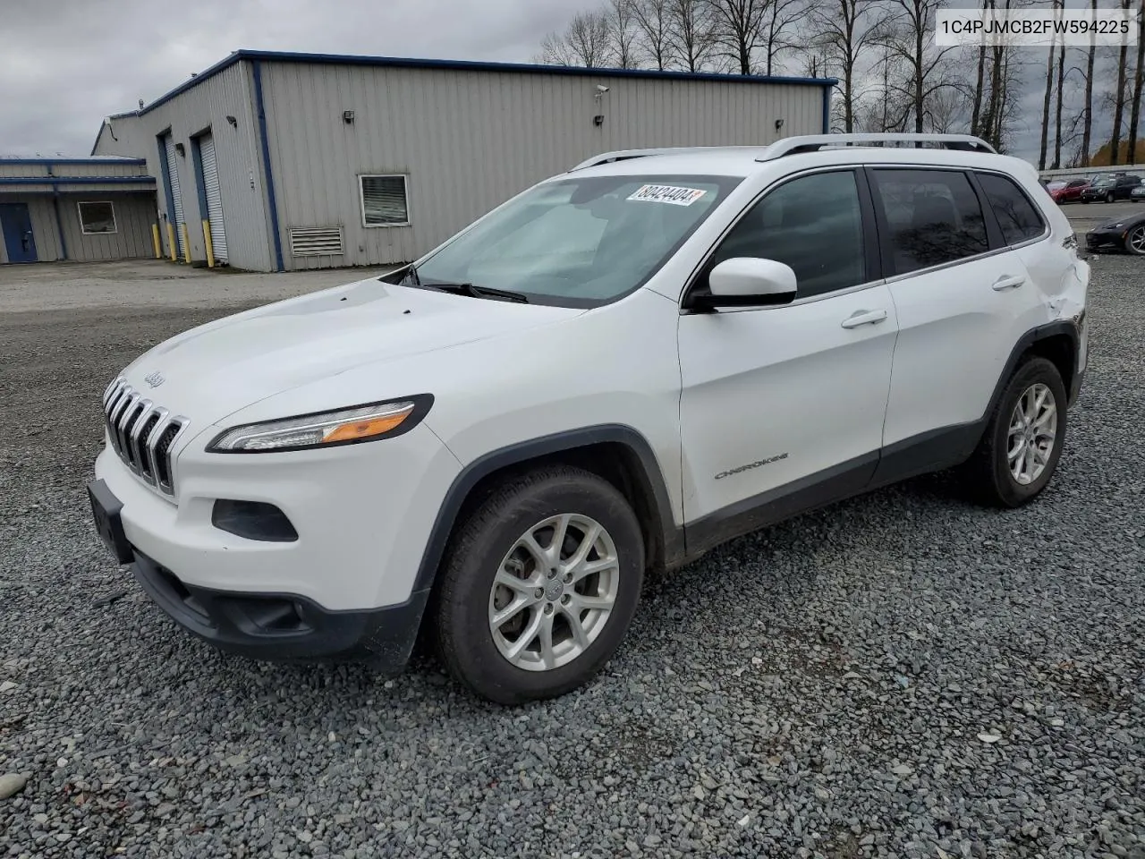 2015 Jeep Cherokee Latitude VIN: 1C4PJMCB2FW594225 Lot: 80424404