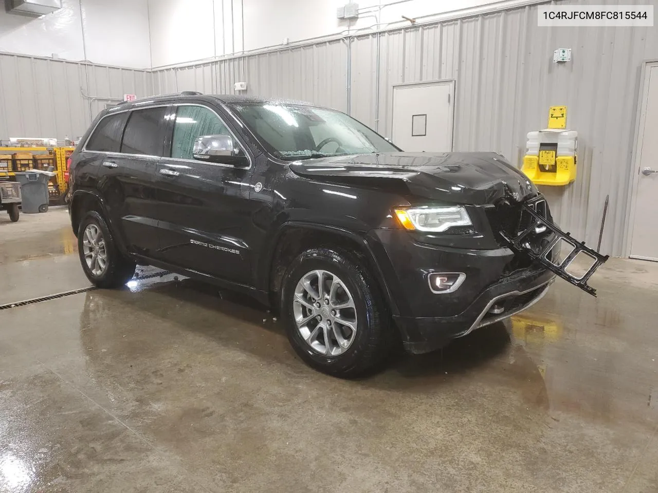 2015 Jeep Grand Cherokee Overland VIN: 1C4RJFCM8FC815544 Lot: 80519904