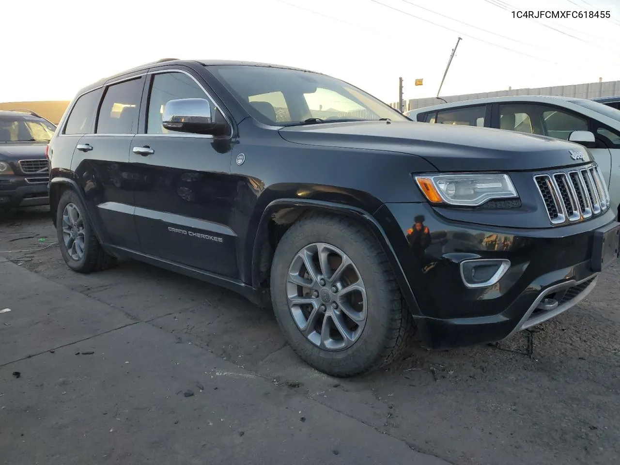 2015 Jeep Grand Cherokee Overland VIN: 1C4RJFCMXFC618455 Lot: 80548554