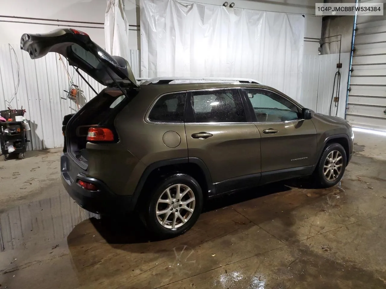 2015 Jeep Cherokee Latitude VIN: 1C4PJMCB8FW534384 Lot: 80550504