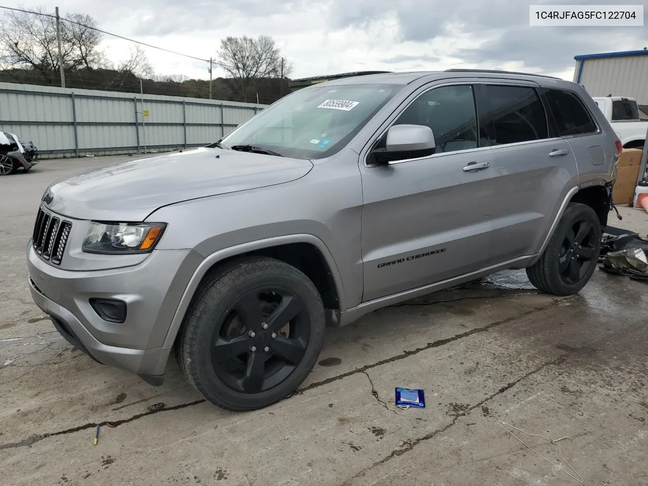 2015 Jeep Grand Cherokee Laredo VIN: 1C4RJFAG5FC122704 Lot: 80559904