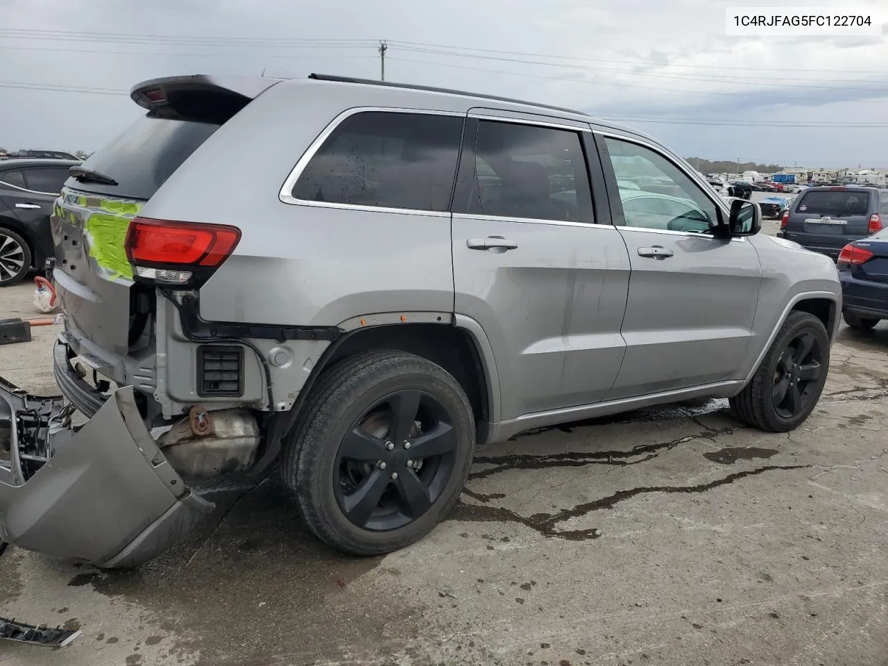 2015 Jeep Grand Cherokee Laredo VIN: 1C4RJFAG5FC122704 Lot: 80559904