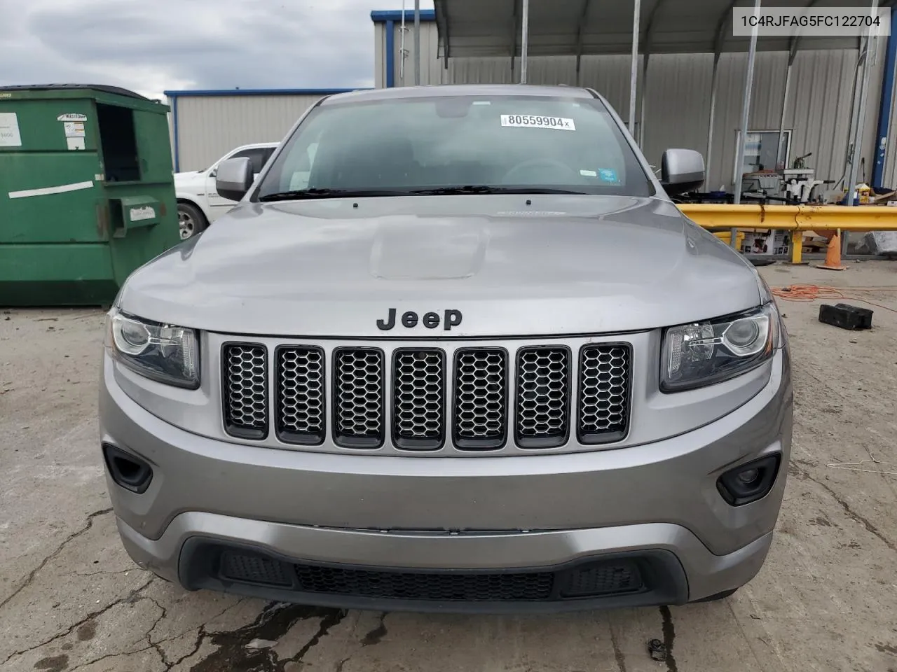 2015 Jeep Grand Cherokee Laredo VIN: 1C4RJFAG5FC122704 Lot: 80559904