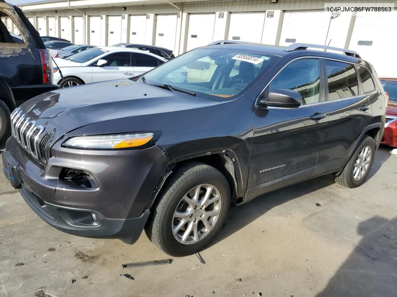 2015 Jeep Cherokee Latitude VIN: 1C4PJMCB6FW788563 Lot: 80568814