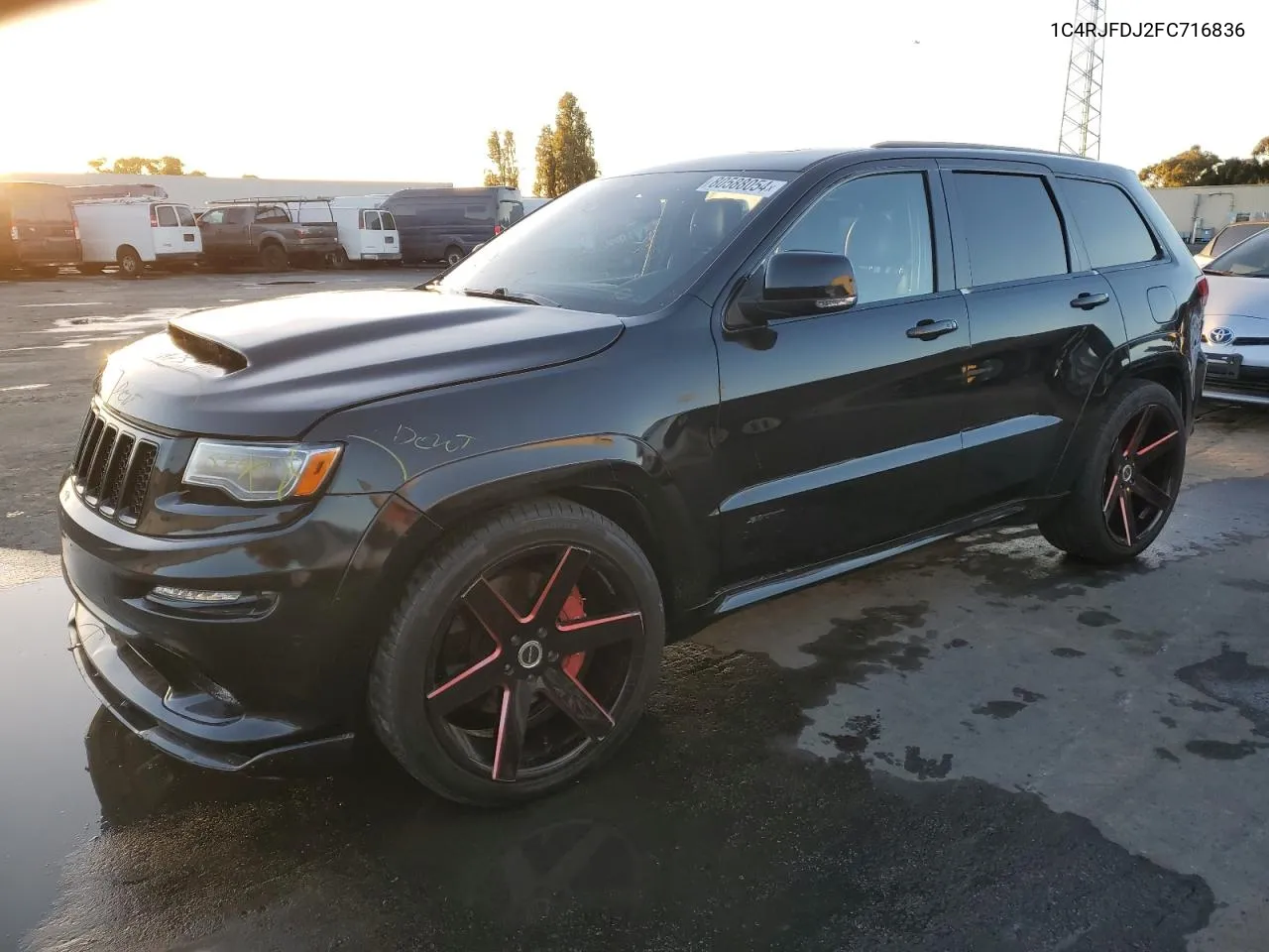 2015 Jeep Grand Cherokee Srt-8 VIN: 1C4RJFDJ2FC716836 Lot: 80588054