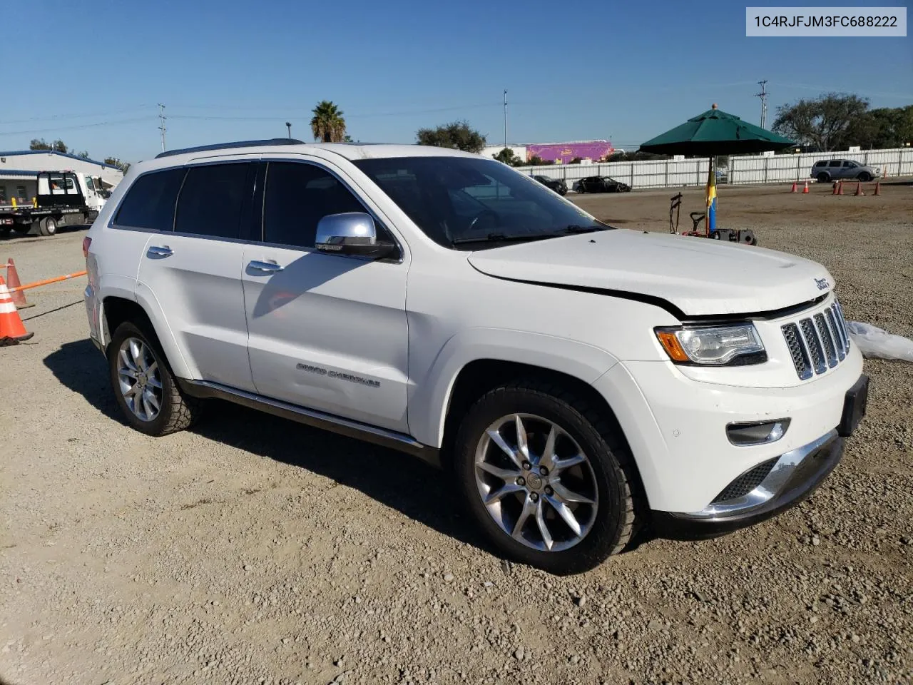 2015 Jeep Grand Cherokee Summit VIN: 1C4RJFJM3FC688222 Lot: 80796764