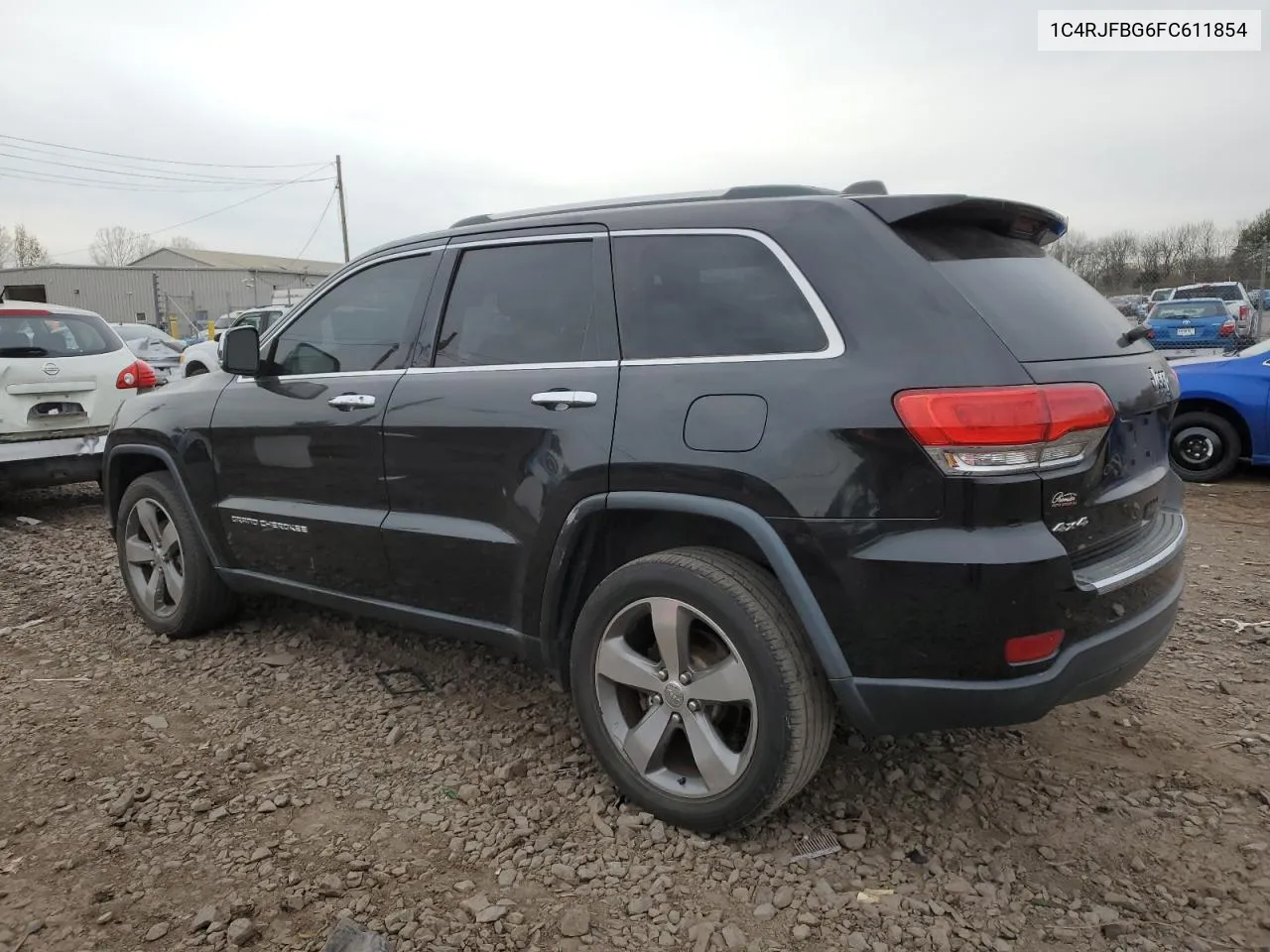 2015 Jeep Grand Cherokee Limited VIN: 1C4RJFBG6FC611854 Lot: 80840744