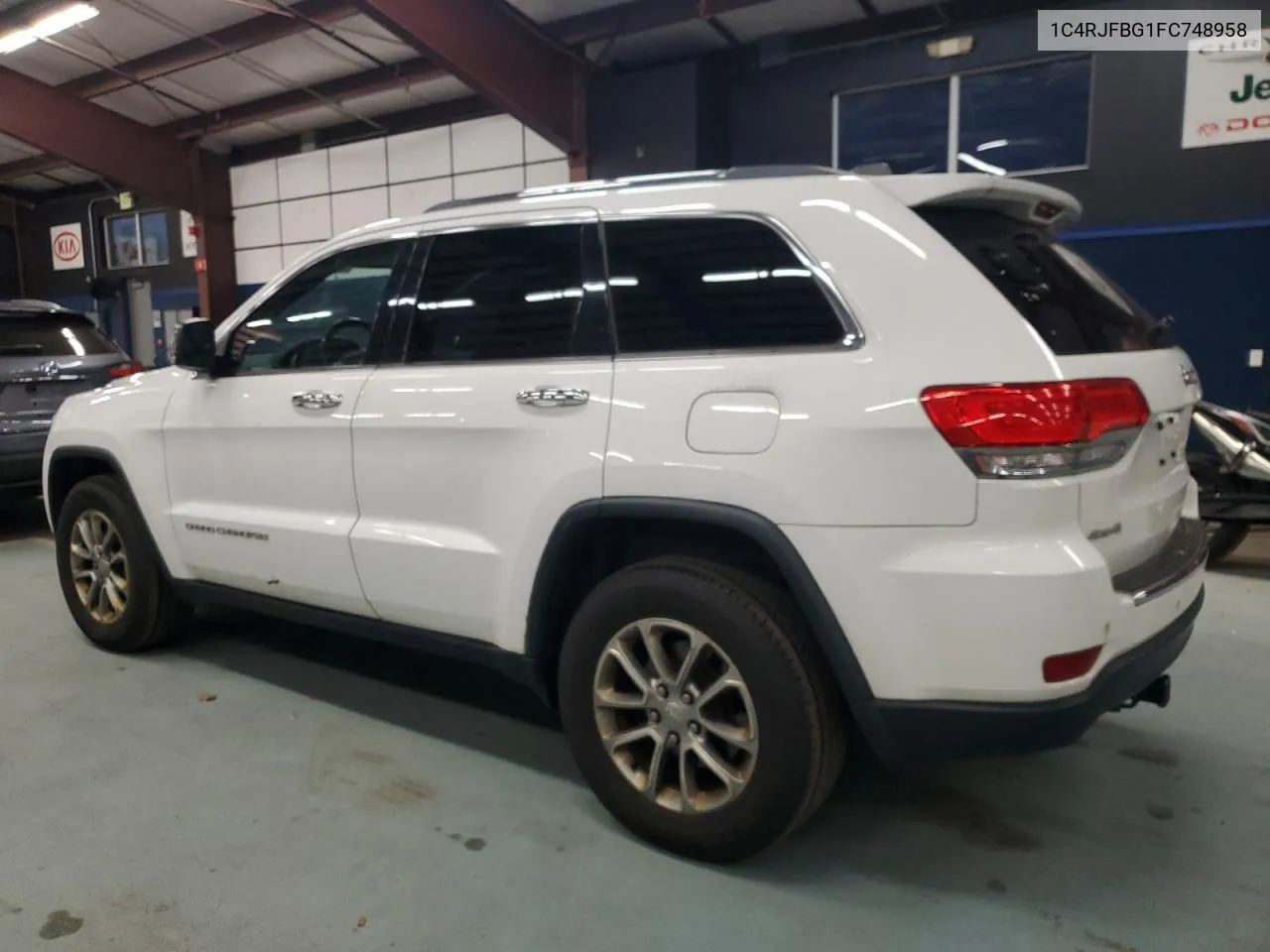 2015 Jeep Grand Cherokee Limited VIN: 1C4RJFBG1FC748958 Lot: 80916774