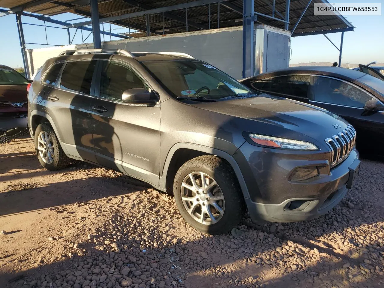 2015 Jeep Cherokee Latitude VIN: 1C4PJLCB8FW658553 Lot: 81182174