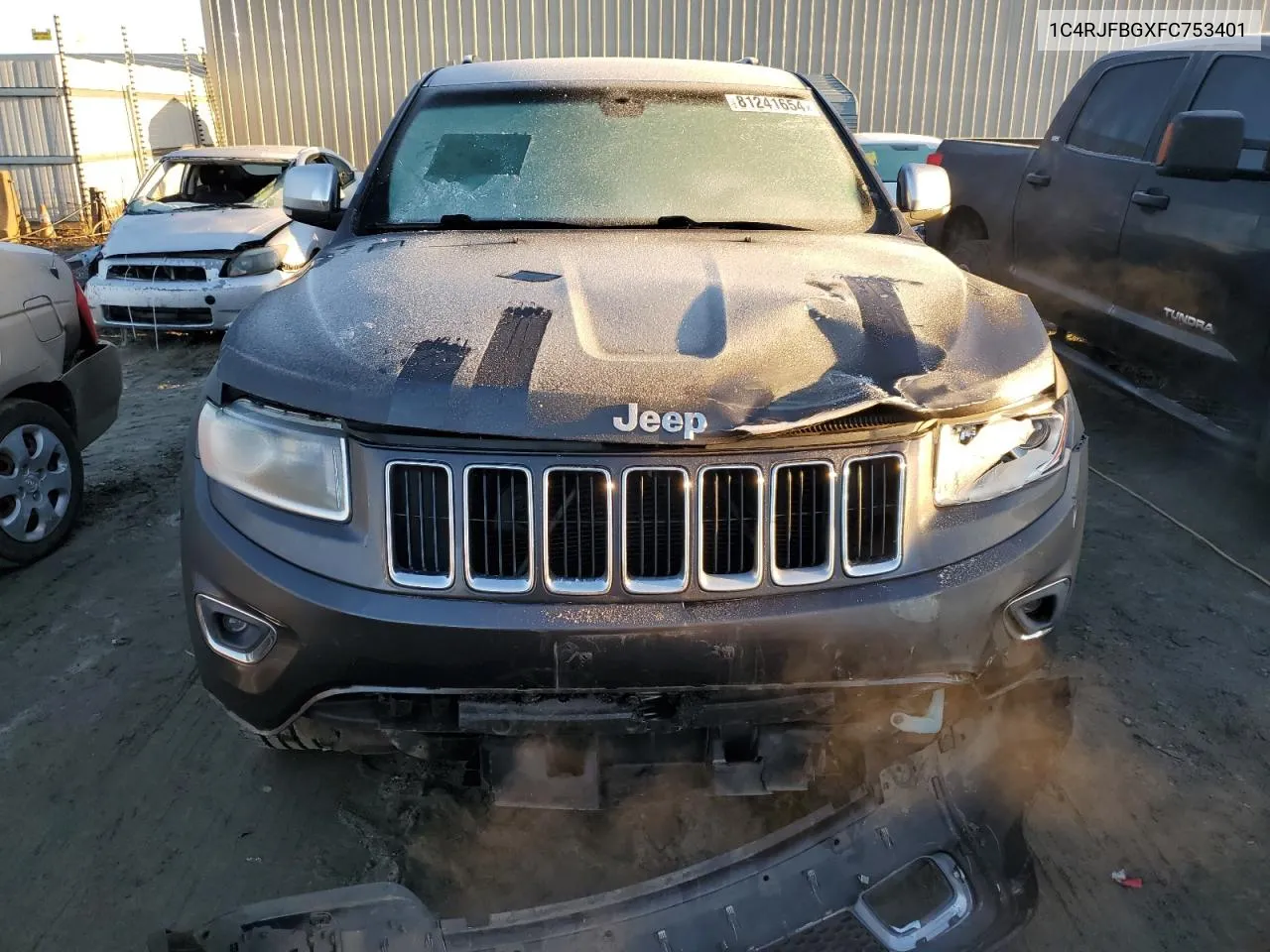 2015 Jeep Grand Cherokee Limited VIN: 1C4RJFBGXFC753401 Lot: 81241654