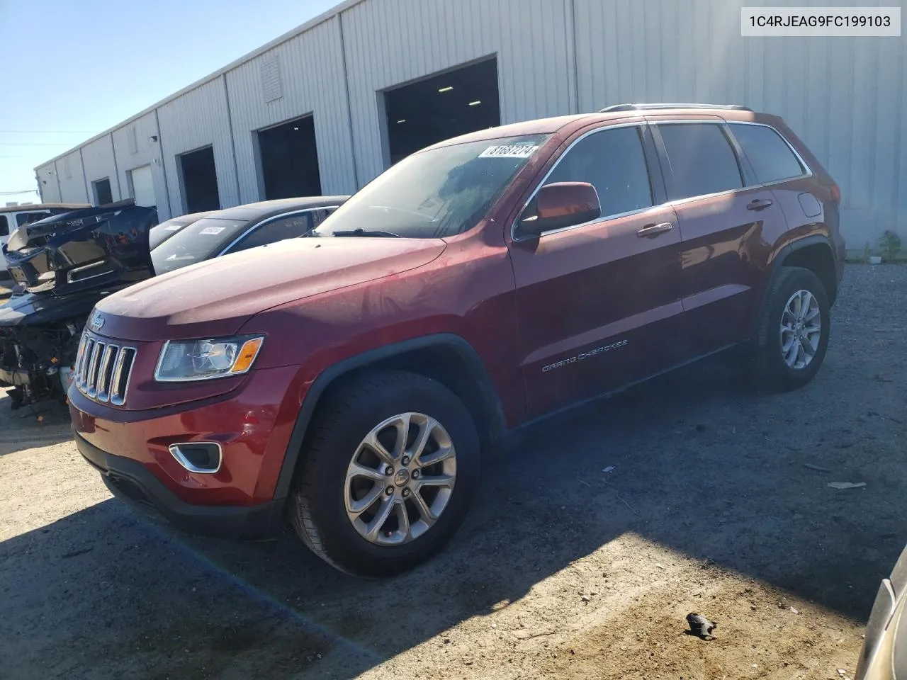 2015 Jeep Grand Cherokee Laredo VIN: 1C4RJEAG9FC199103 Lot: 81687274