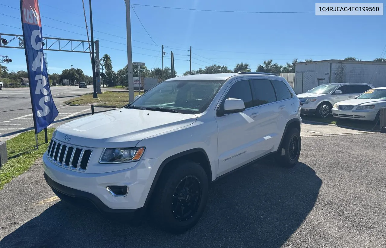 2015 Jeep Grand Cherokee Laredo VIN: 1C4RJEAG4FC199560 Lot: 82187694