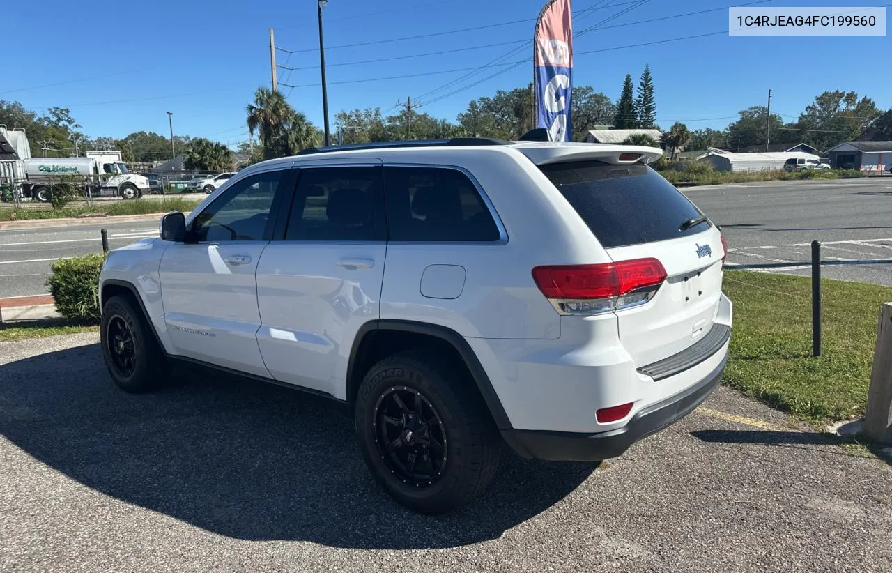 2015 Jeep Grand Cherokee Laredo VIN: 1C4RJEAG4FC199560 Lot: 82187694