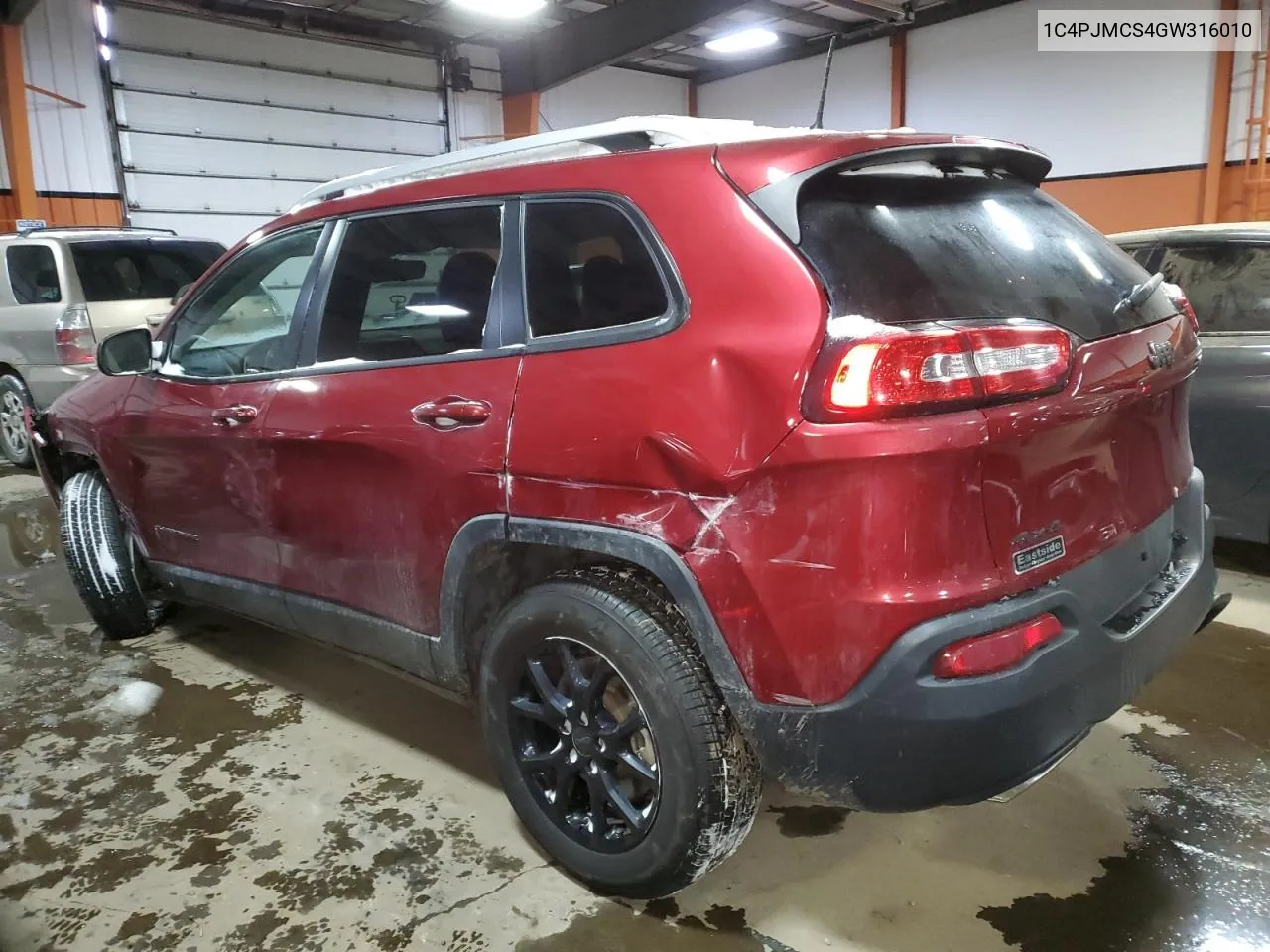 2016 Jeep Cherokee Latitude VIN: 1C4PJMCS4GW316010 Lot: 37968904