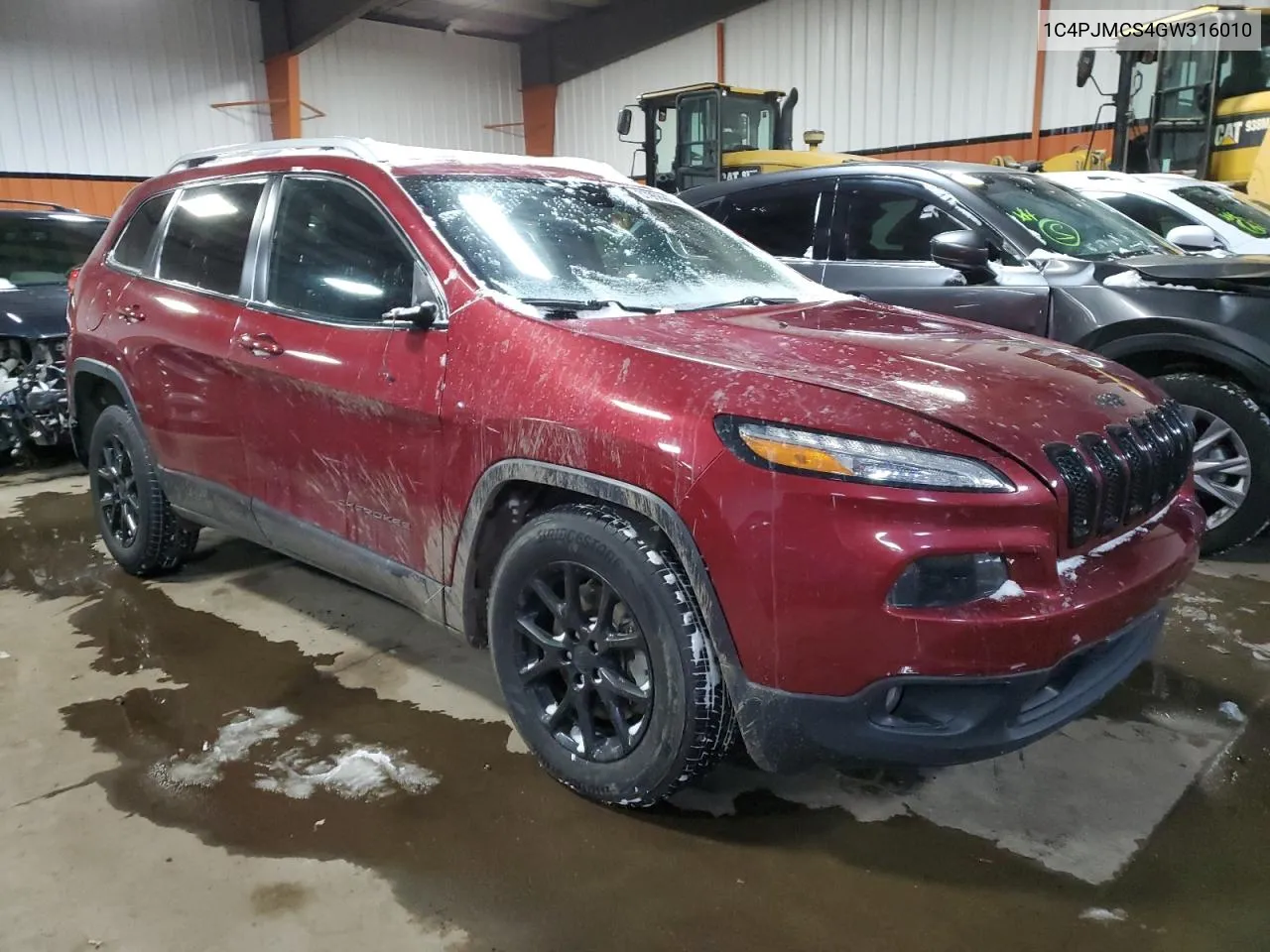 2016 Jeep Cherokee Latitude VIN: 1C4PJMCS4GW316010 Lot: 37968904