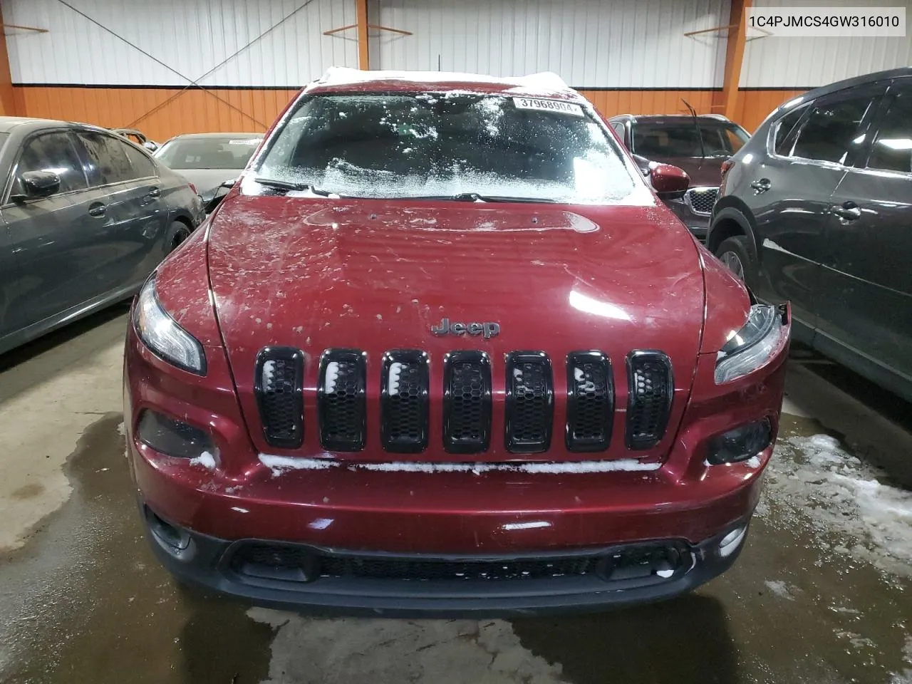 2016 Jeep Cherokee Latitude VIN: 1C4PJMCS4GW316010 Lot: 37968904