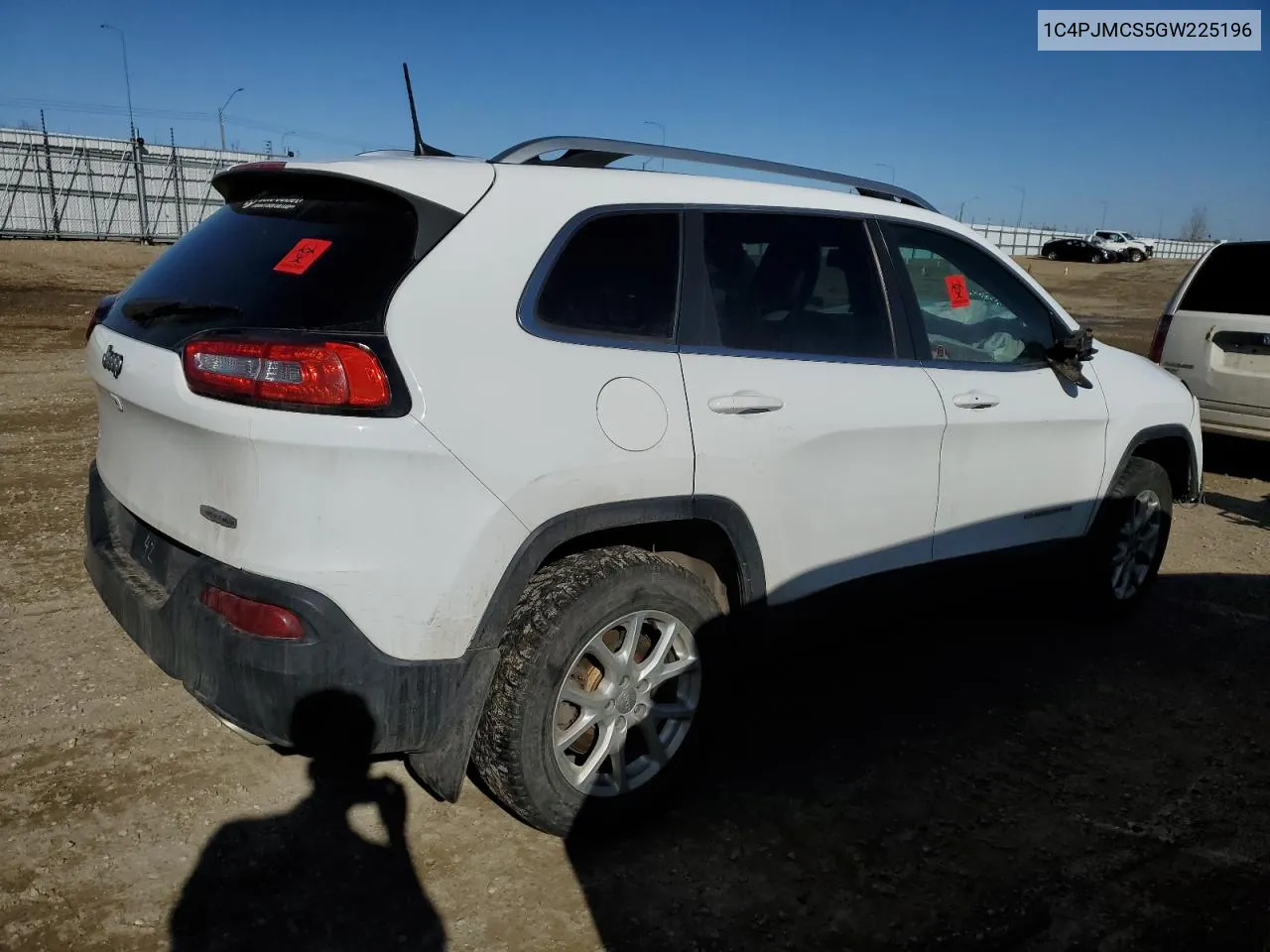 2016 Jeep Cherokee Latitude VIN: 1C4PJMCS5GW225196 Lot: 46676764