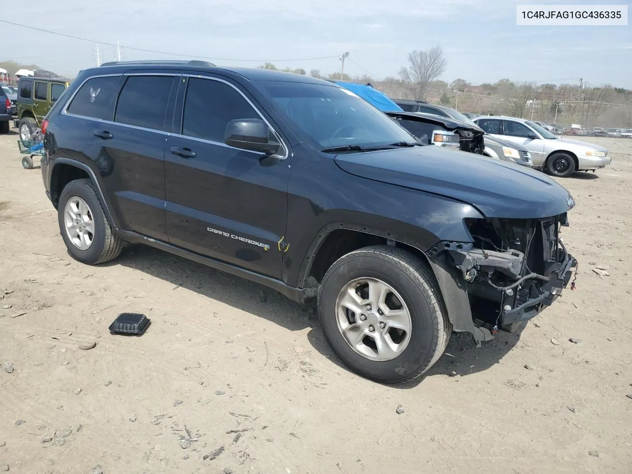 2016 Jeep Grand Cherokee Laredo VIN: 1C4RJFAG1GC436335 Lot: 49852154