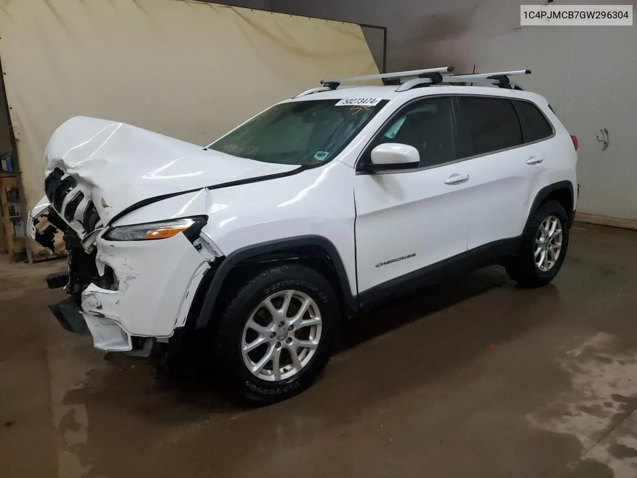 2016 Jeep Cherokee Latitude VIN: 1C4PJMCB7GW296304 Lot: 50273474