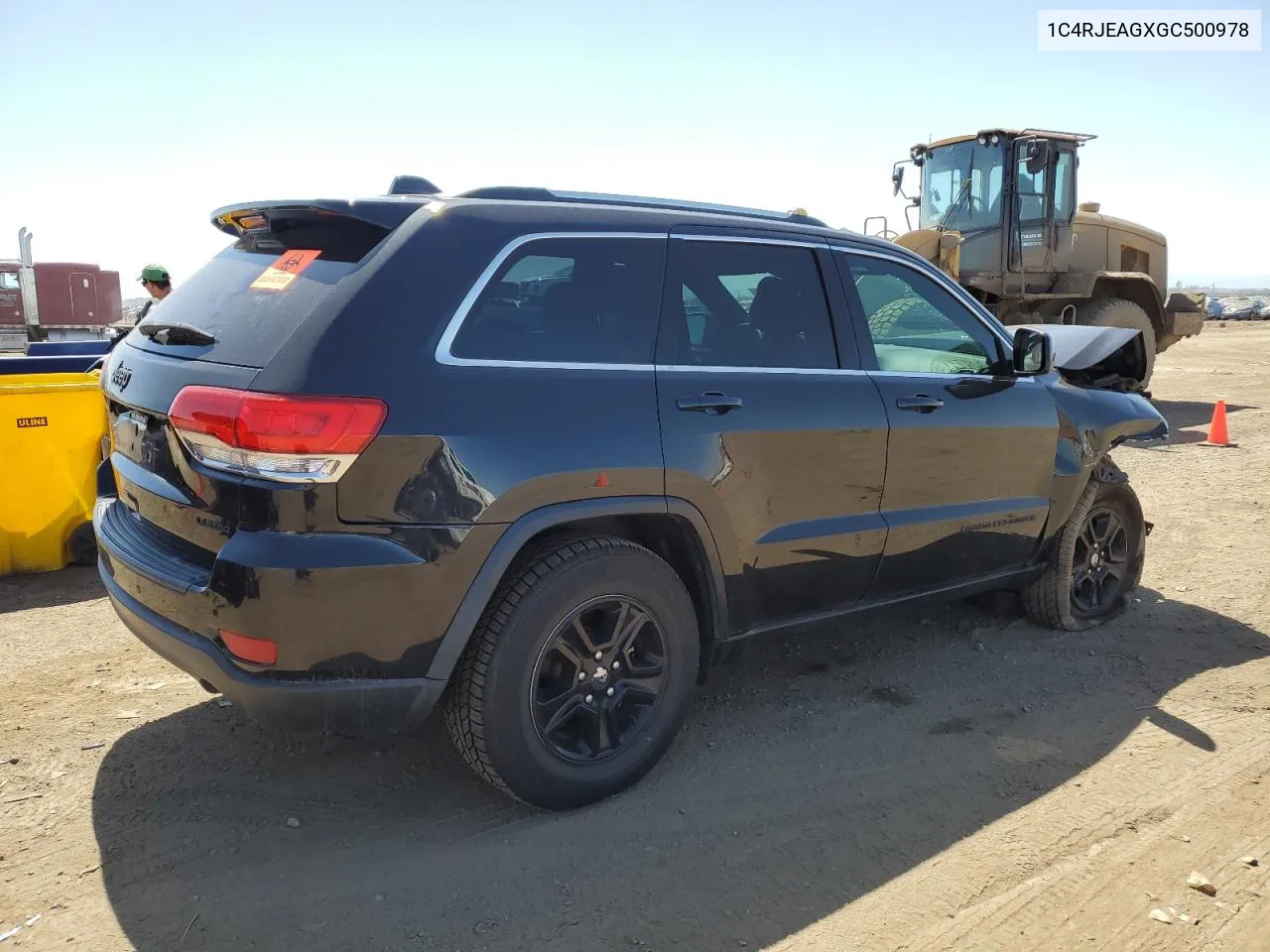 2016 Jeep Grand Cherokee Laredo VIN: 1C4RJEAGXGC500978 Lot: 50705684