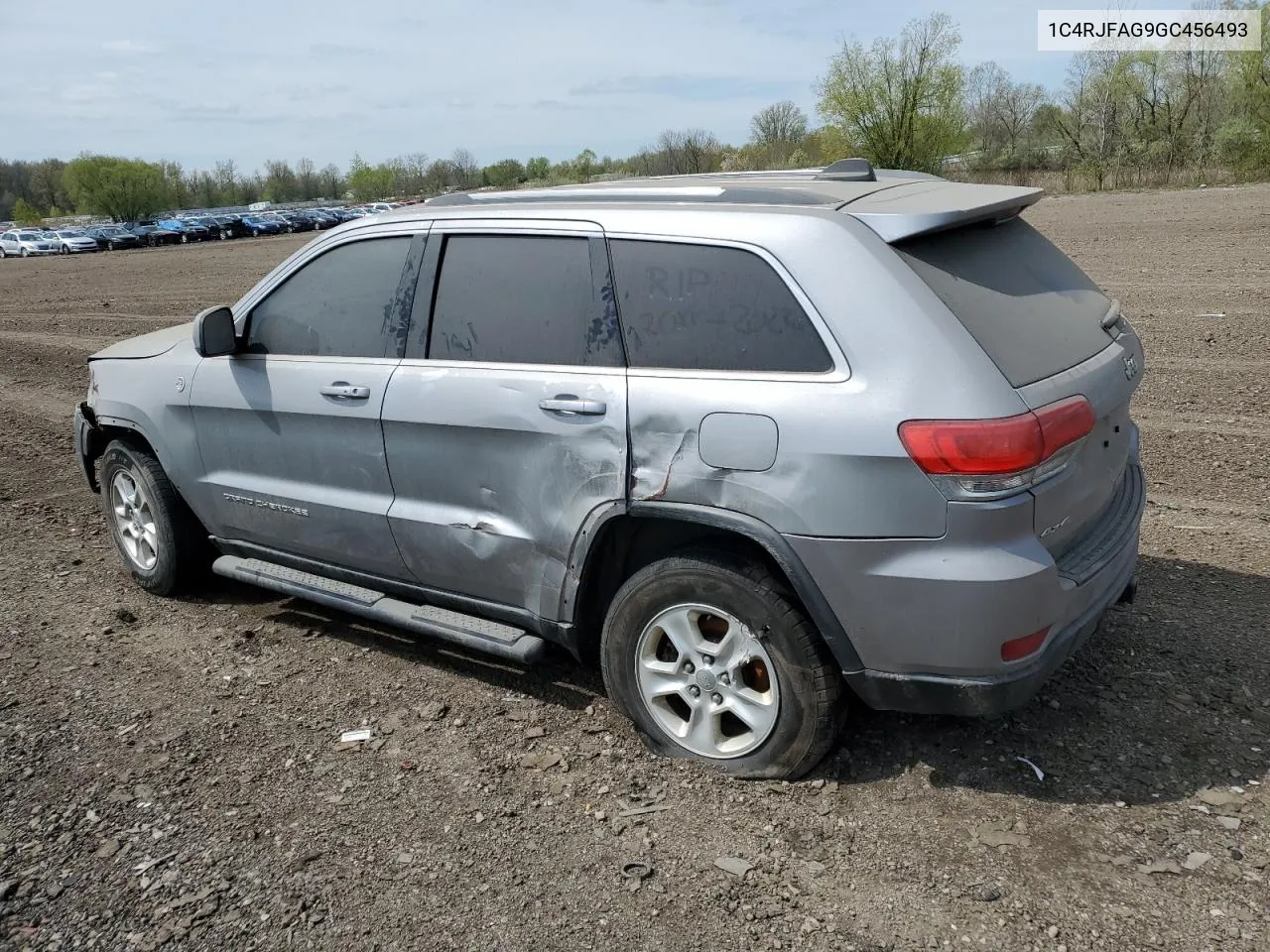 2016 Jeep Grand Cherokee Laredo VIN: 1C4RJFAG9GC456493 Lot: 52536584