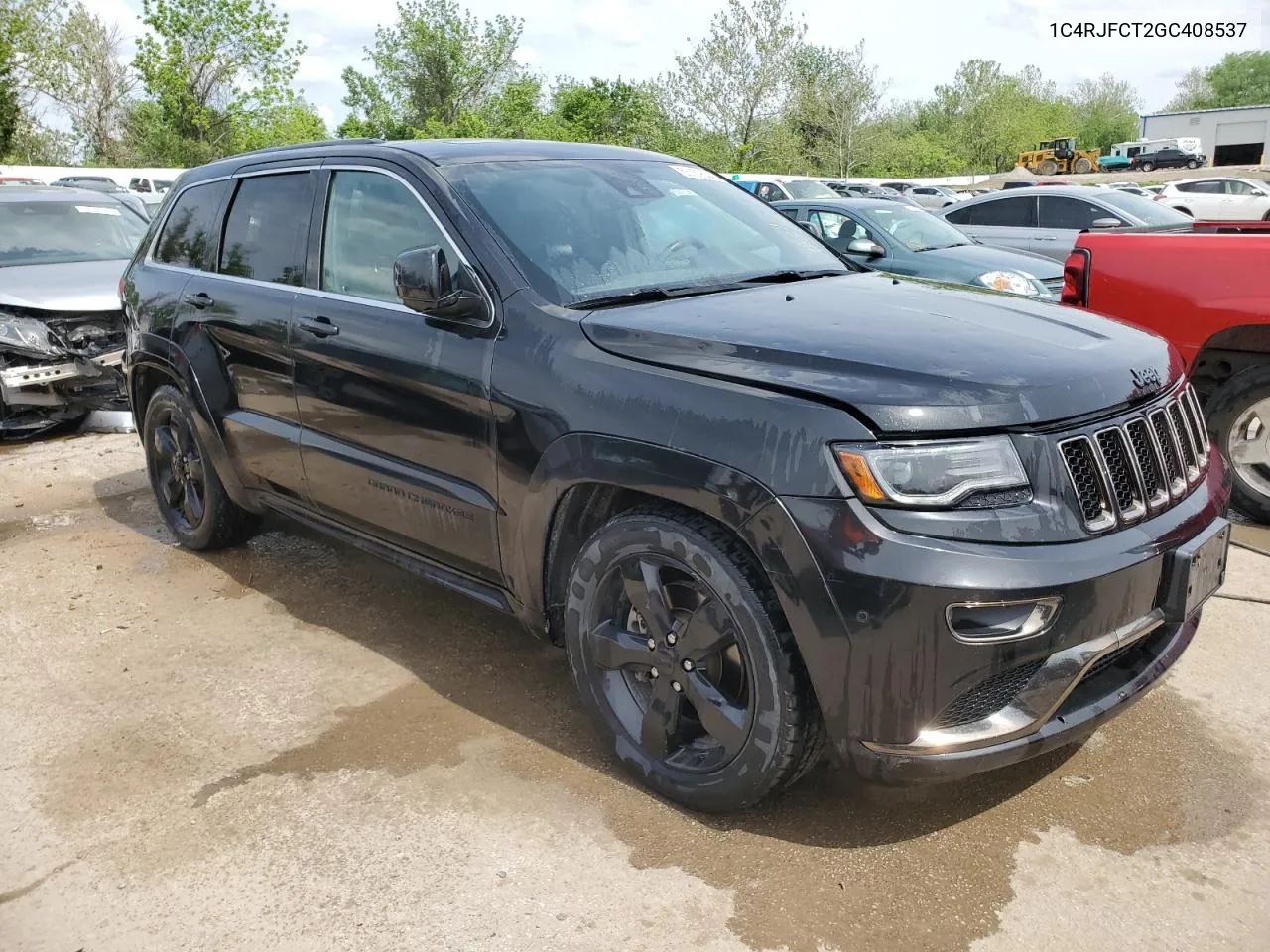 2016 Jeep Grand Cherokee Overland VIN: 1C4RJFCT2GC408537 Lot: 53159544