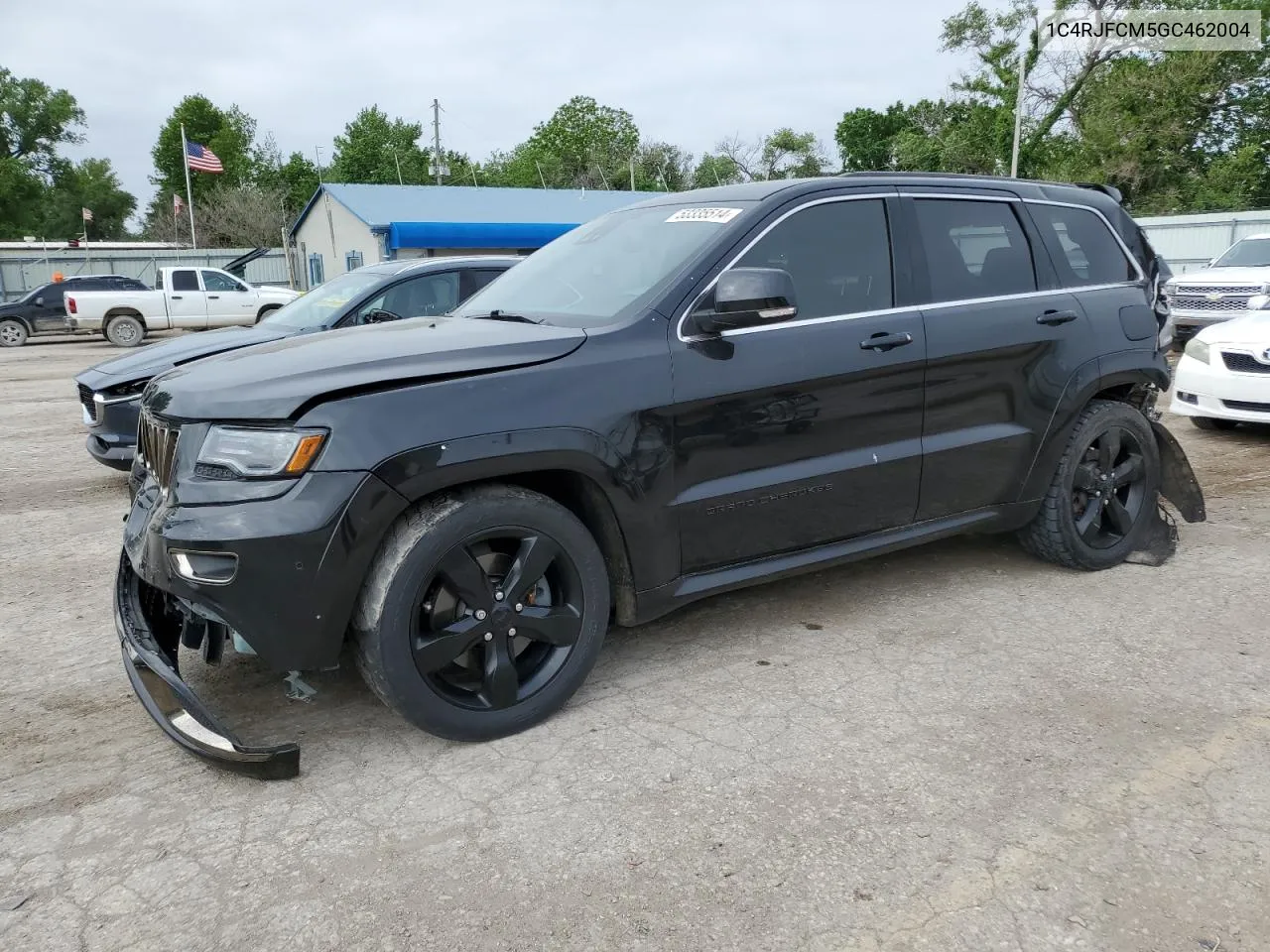 2016 Jeep Grand Cherokee Overland VIN: 1C4RJFCM5GC462004 Lot: 53335514