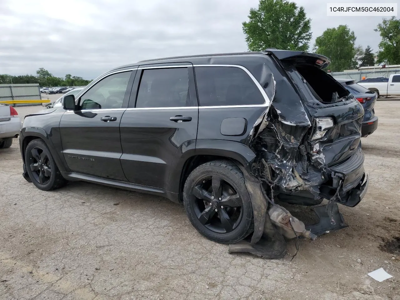 2016 Jeep Grand Cherokee Overland VIN: 1C4RJFCM5GC462004 Lot: 53335514